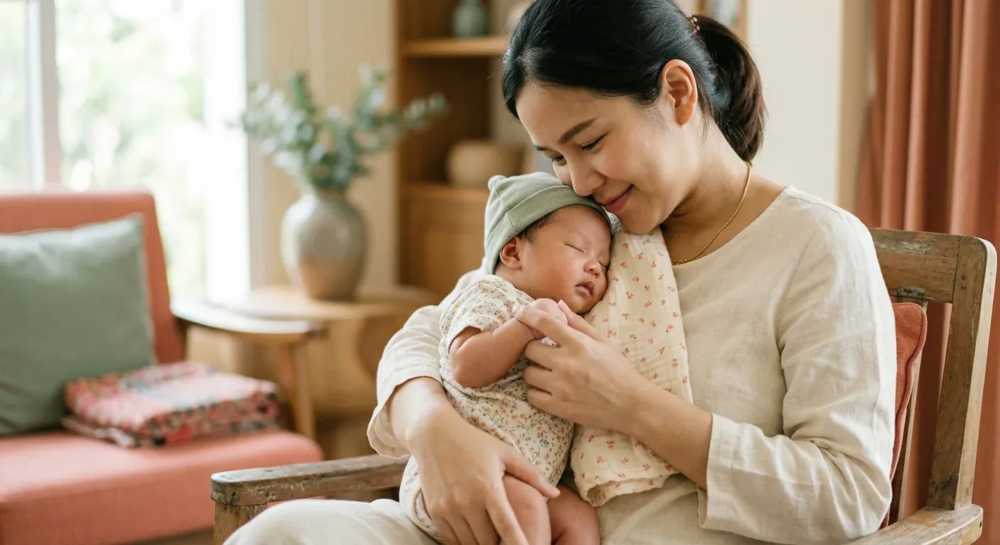 ลูกน้อย 1 เดือนแรก: พัฒนาการ การให้นม และการดูแลที่บ้าน