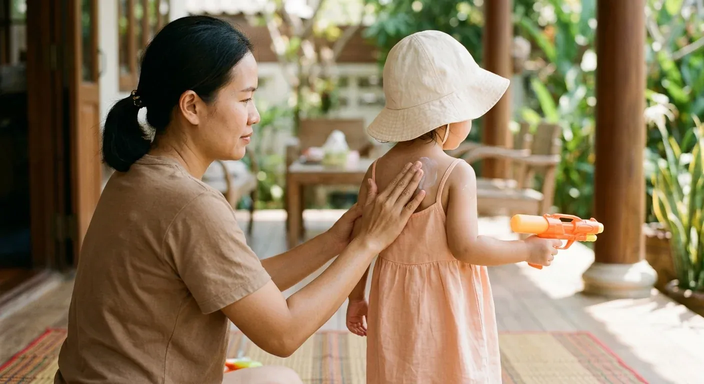 เล่นน้ำสงกรานต์กับเด็ก: คู่มือความสนุกที่ปลอดภัยสำหรับครอบครัว